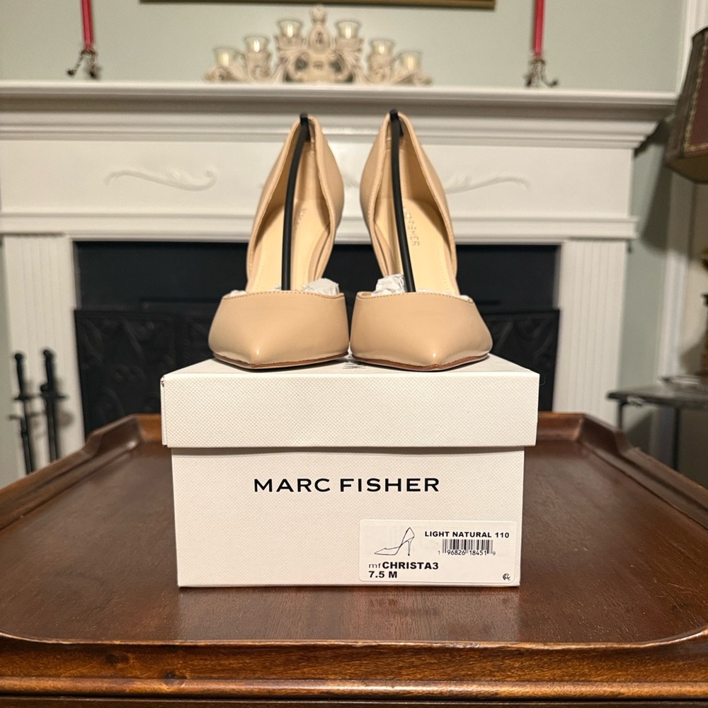 Marc Fisher Light Natural Heels